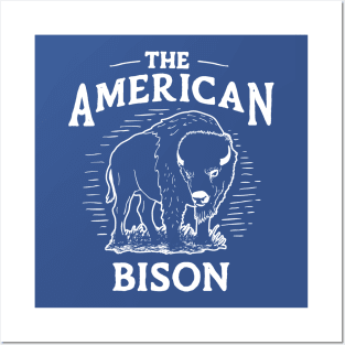 The American bison Posters and Art